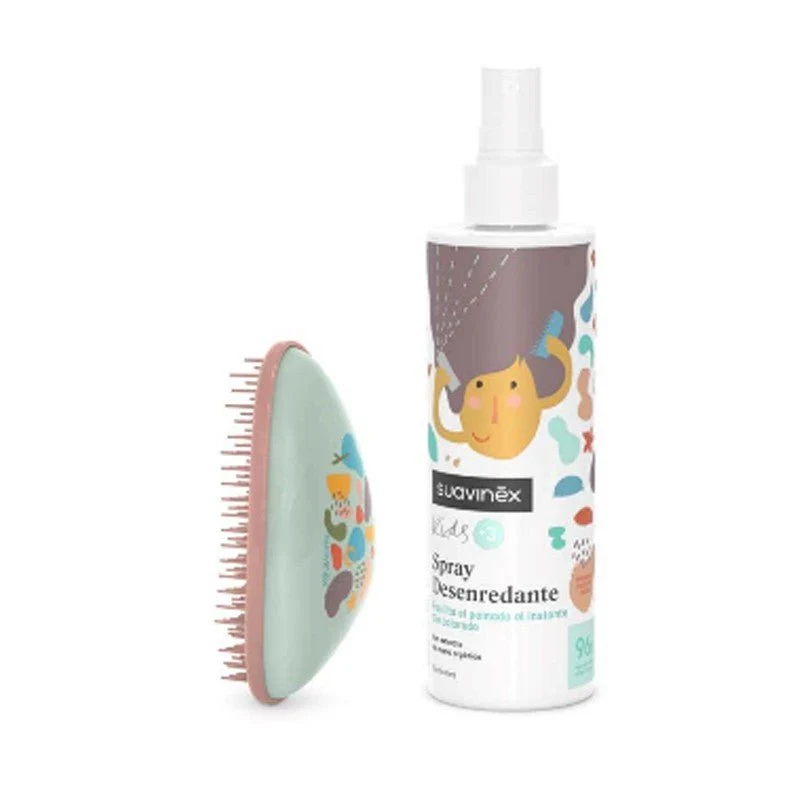 SUAVINEX Kids Pack Spray Desenredante 250ml + Cepillo