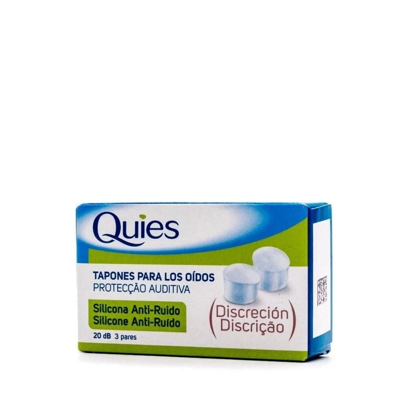 Quies Tapón Silicona Antiruido 6 Unidades