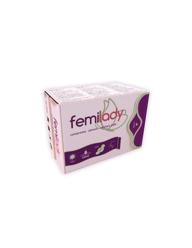 Femilady Compresas de Día 8 Capas 10 unidades