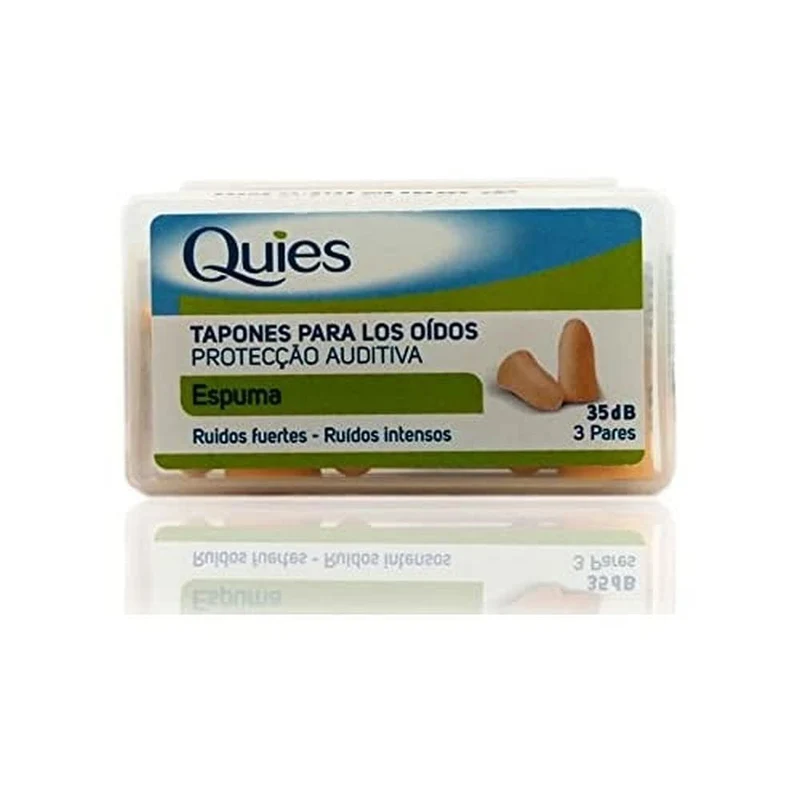 Quies Tapón Goma Chair 6 unidades