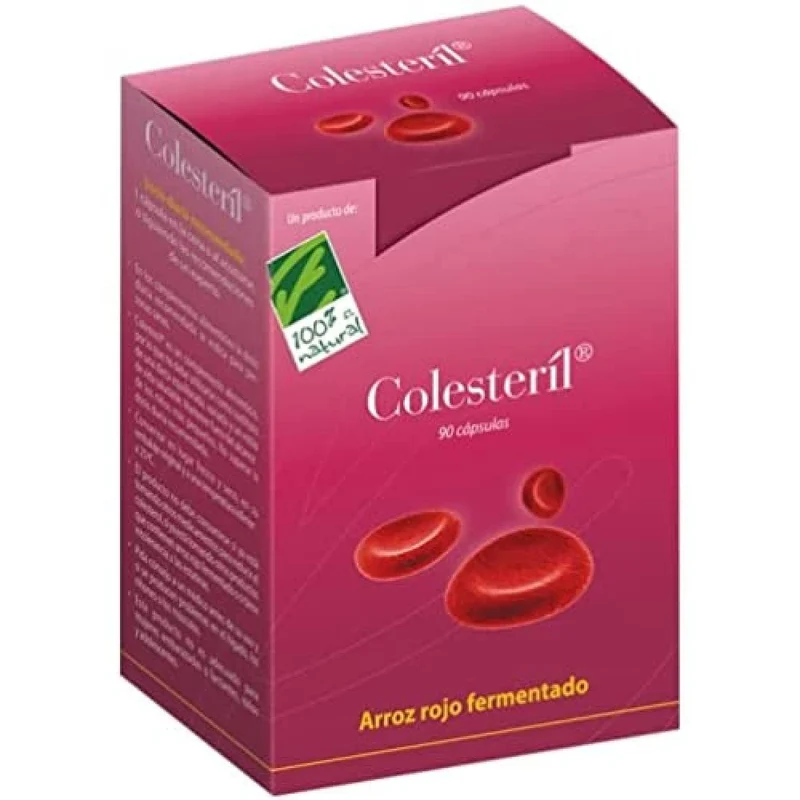 100% Natural Colesteril 2,95mg 90 Cápsulas