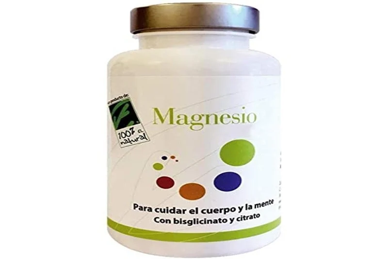 100% Natural Magnesio 180 Cápsulas