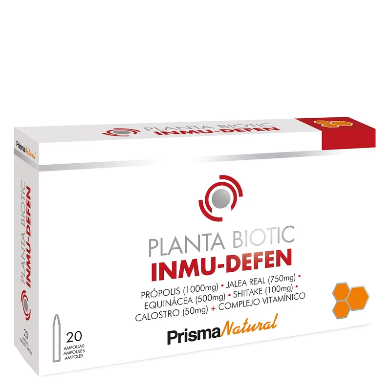 Prisma Natural Plantabiotic - Inmu-Defen 10ml x 20 Ampollas