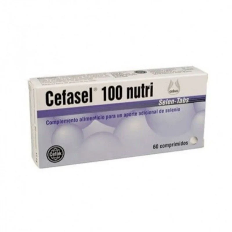Cefak Cefasel 100 Nutri 60 Comprimidos