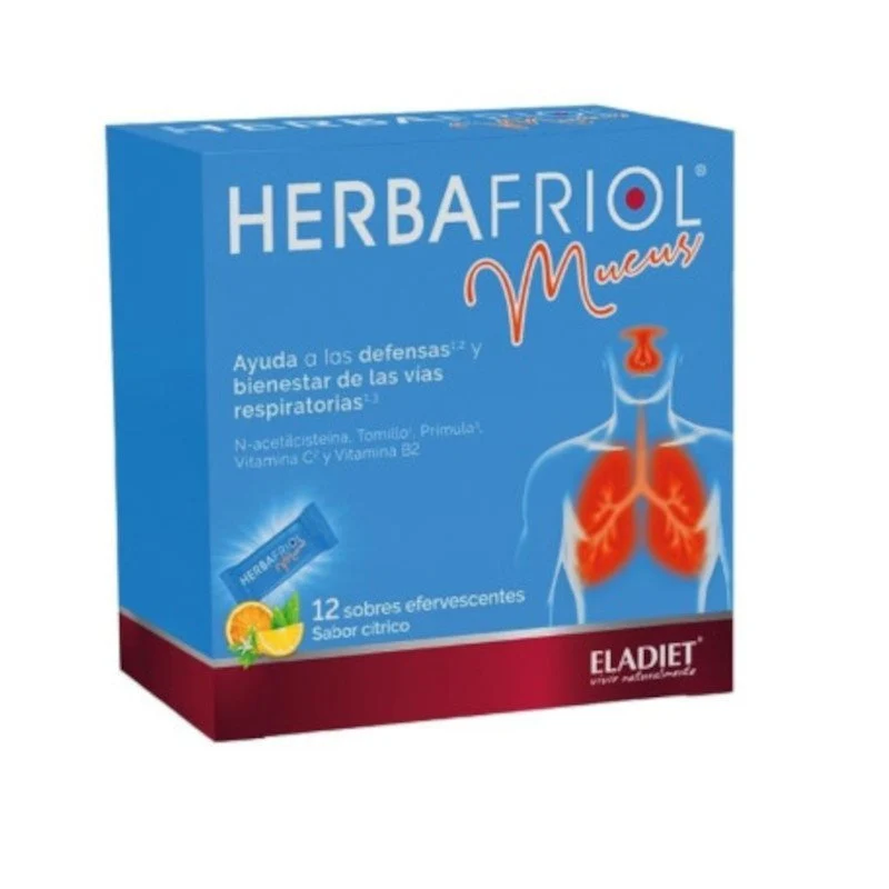 Eladiet Herbafriol Mucus 12 Sticks
