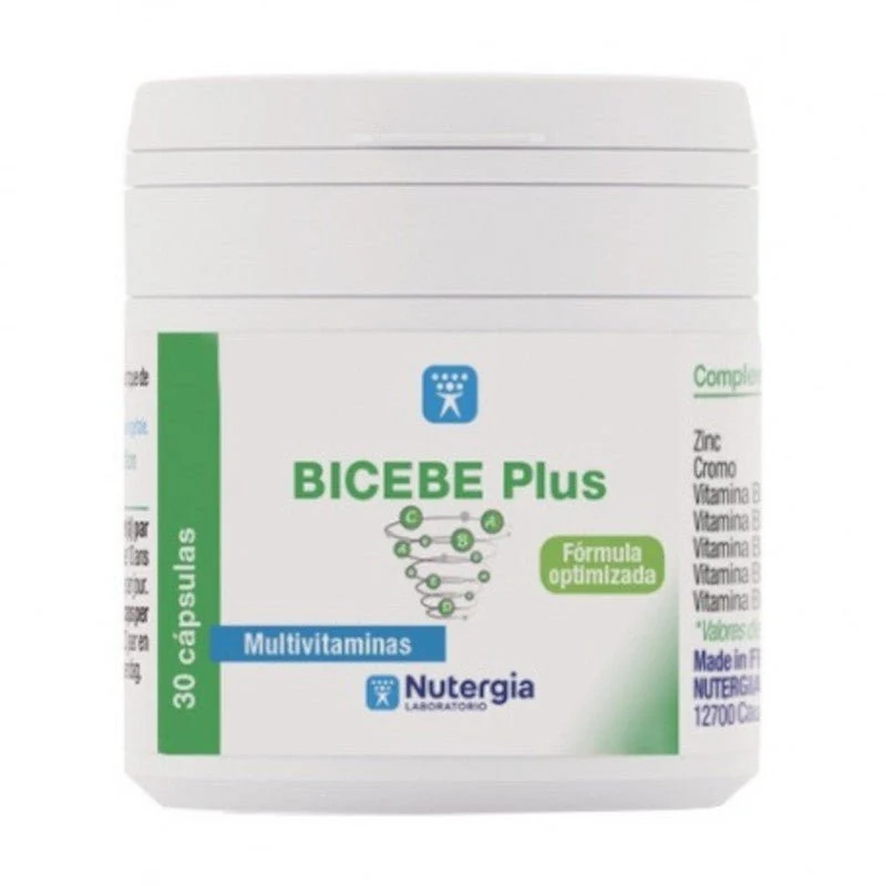 Nutergia Bicebe Plus Multivitaminas 30 Cápsulas