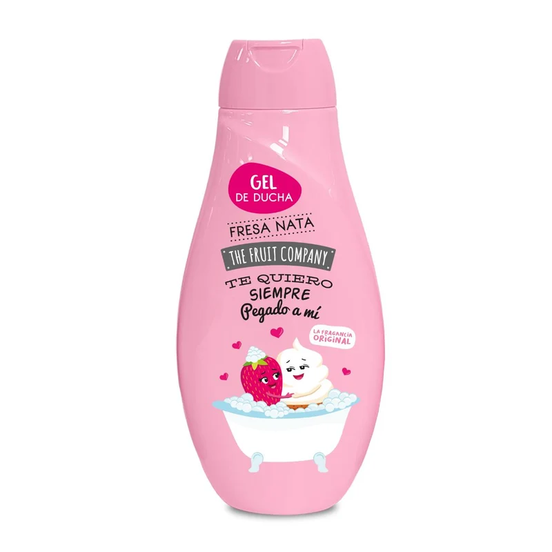 The Fruit Company Gel de Baño Fresa Nata 600ml