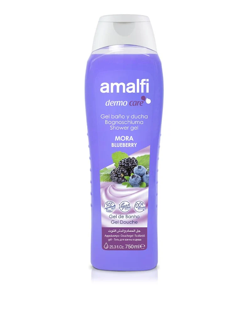 Amalfi Gel Baño & Ducha Mora 750ml