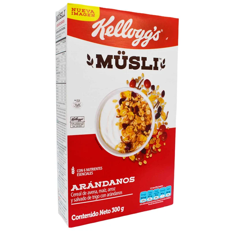 Cereal Kellogg's Müsli Cosecha Roja X 300G