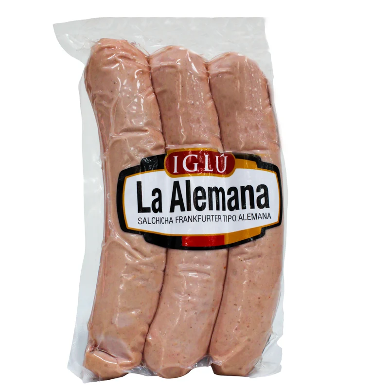 Iglu La Alemana Salchicha Frankfurt X 3 Unidades