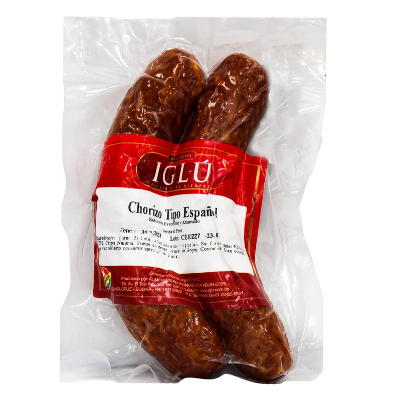 Chorizo Tipo Español Iglu X 500G (Peso Aprox.)