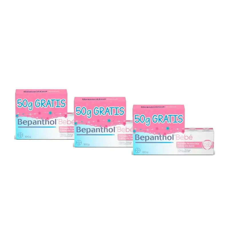 Bepanthol Bebé Promo Pack 3 x 100 gr + 50 gr Gratis