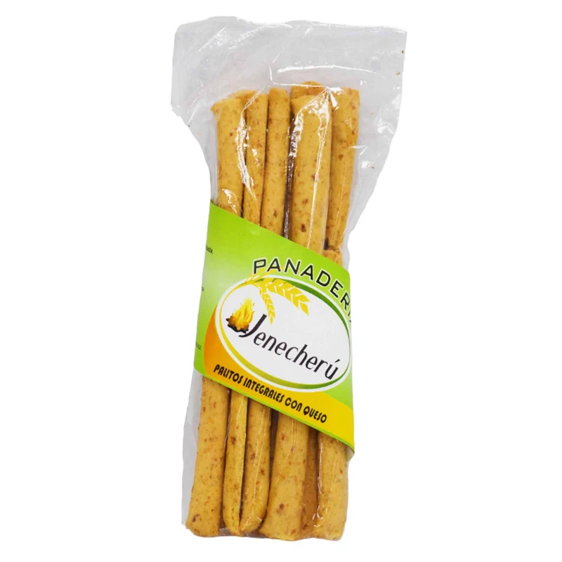 Jenecheru Palitos Integrales Con Queso X 8 Unidades