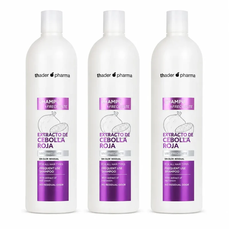 Th Pharma Champu De Cebolla 1000Ml, pack 3