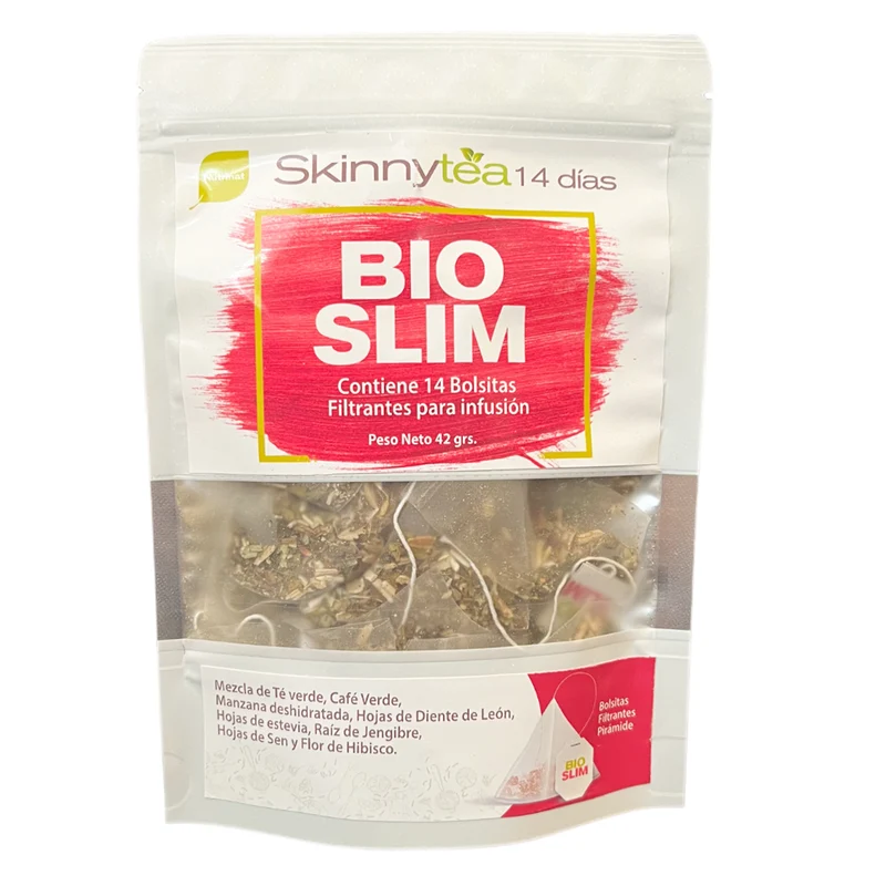 Té Nutrinat Bio Slim Filtrantes Para Infusión X 14 Unidades