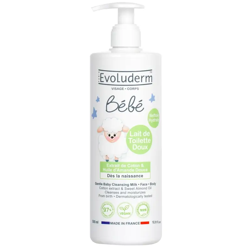 Evoluderm Leche Limpiadora, 500 ml