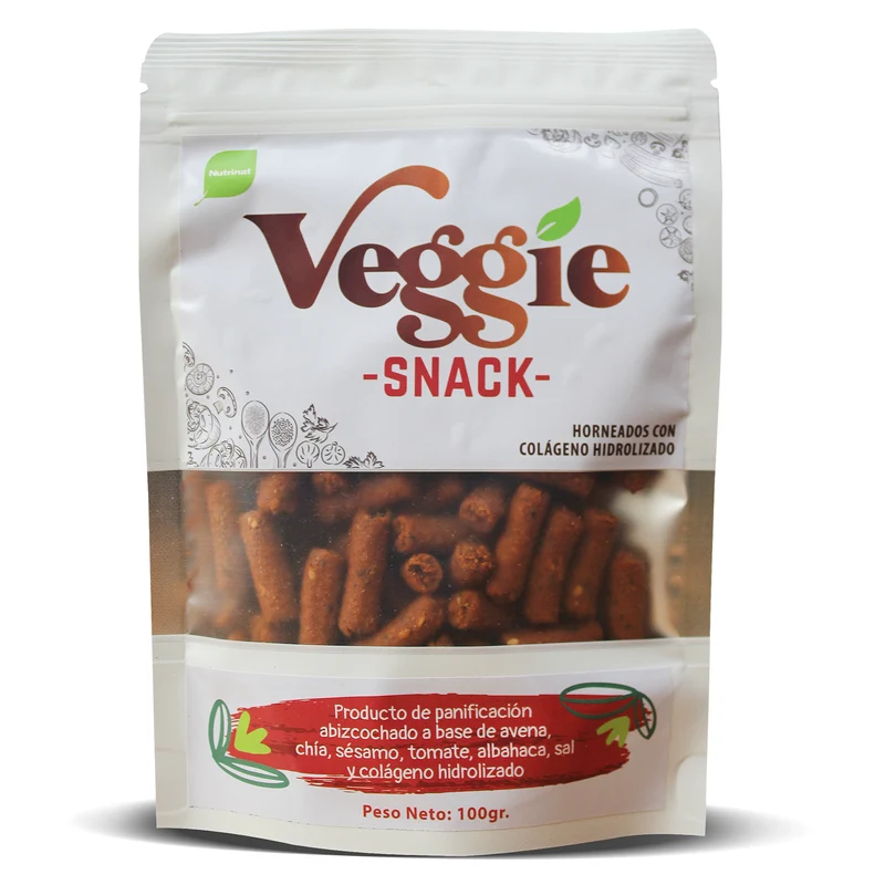 Veggie Snack Horneados Con Colágeno Sabor [Insertar Sabor] X 100G
