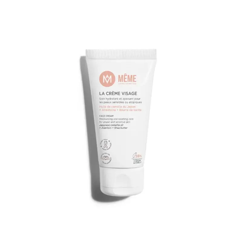 Meme Crema Facial Hidratante Calmante, 50 ml