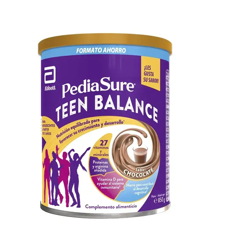 PediaSure Teen Balance sabor Chocolate, 850 g