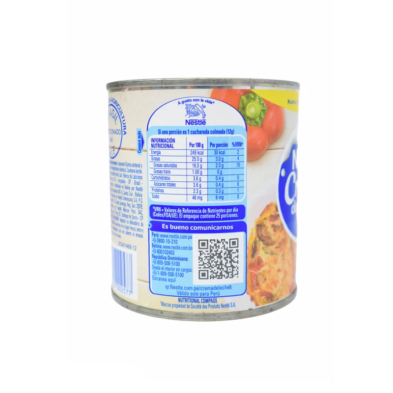 Crema De Leche Nestlé X 300G