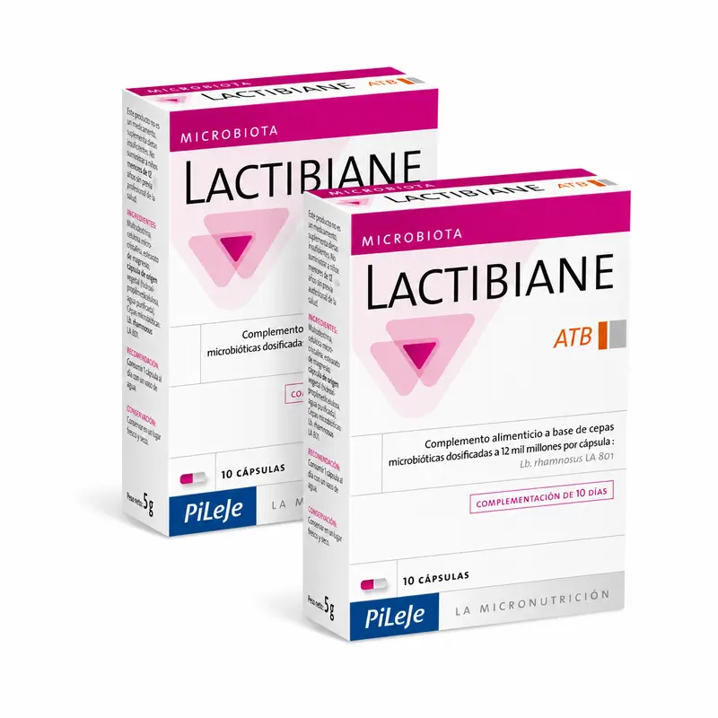 Lactibiane Atb Complement Antibiótico Pack 2 x 10 Cápsulas