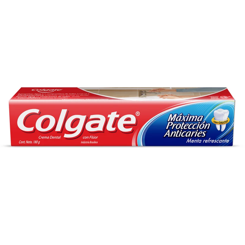 Crema Dental Colgate Máxima Protección Anticaries X 180G