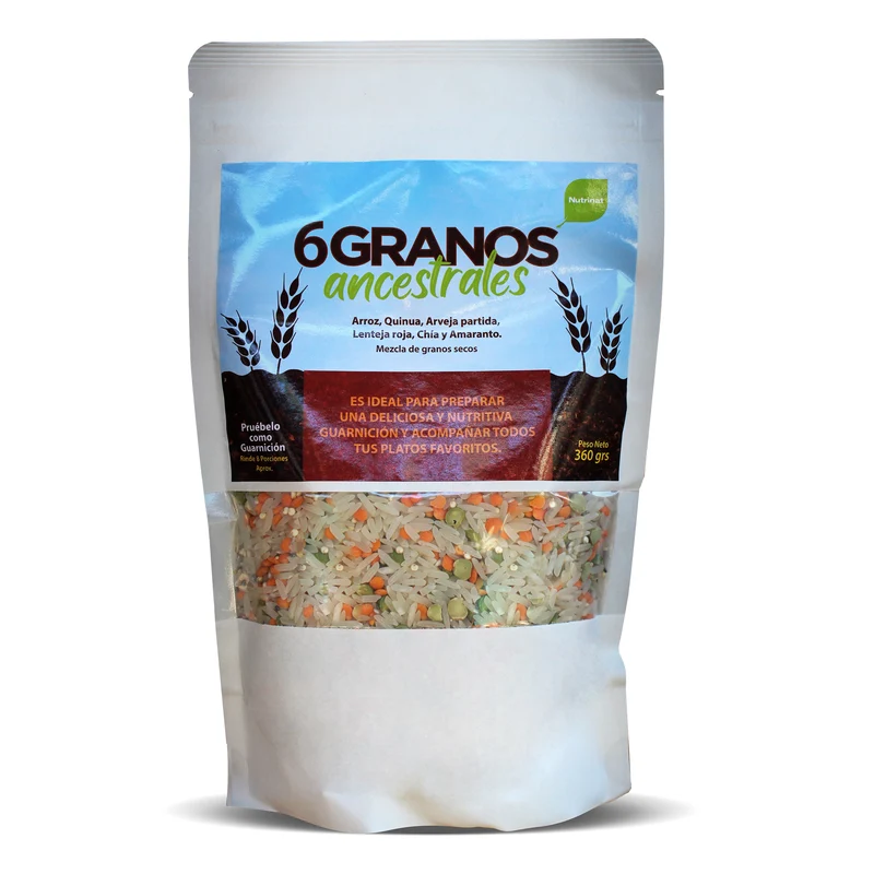 Mezcla De 6 Granos Nutrinat X 360G