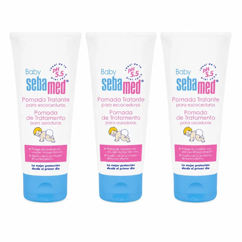 Sebamed Baby Pomada Tratante 100 Ml , pack 3