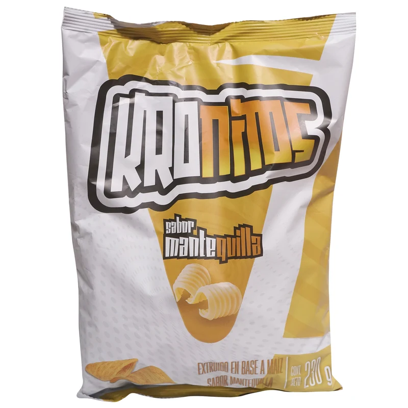 Kronitos Nachos Sabor Mantequilla X 230G