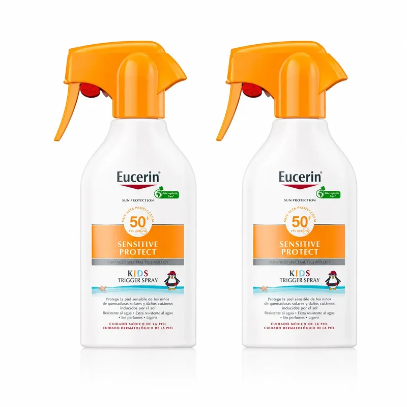 Eucerin Solar Sensitive Protect Kids Spray Fps 50+ 250Ml , pack 2