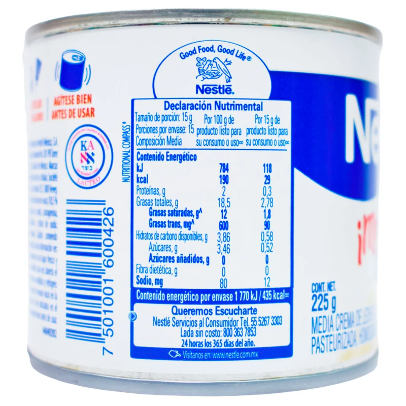 Crema Nestlé Mmmedia X 225G