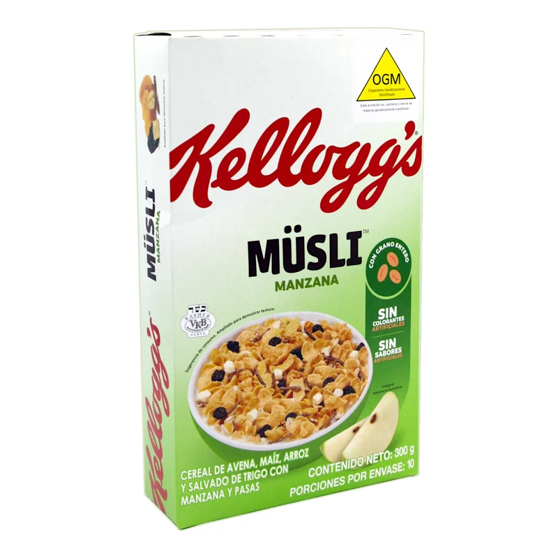 Cereal Kellogg's Müsli Manzana X 300G