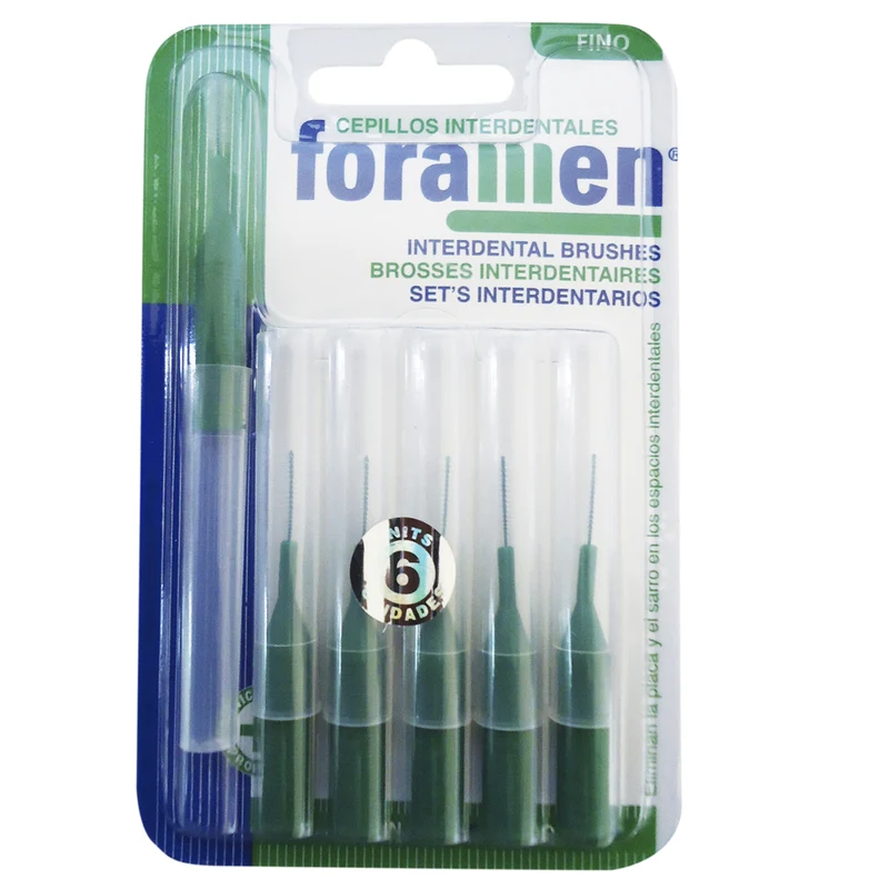 Foramen Cepillos Interdental Fino X 6 Unidades