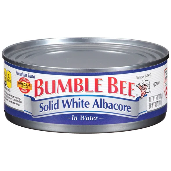Bumble bee solid white albacore in water fco x5 oz