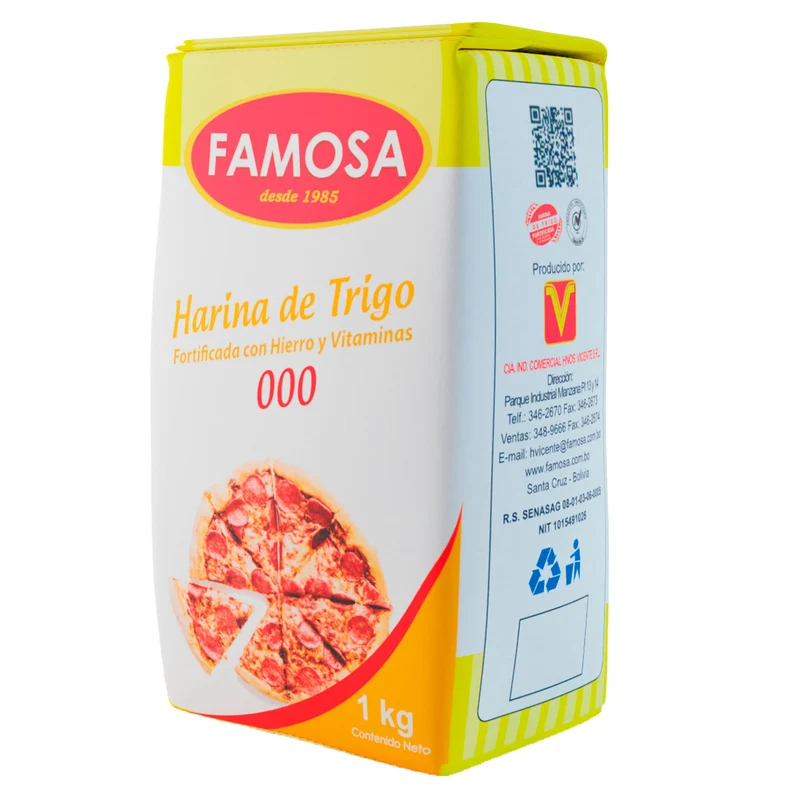 Harina Famosa De Trigo 000 X 1Kg