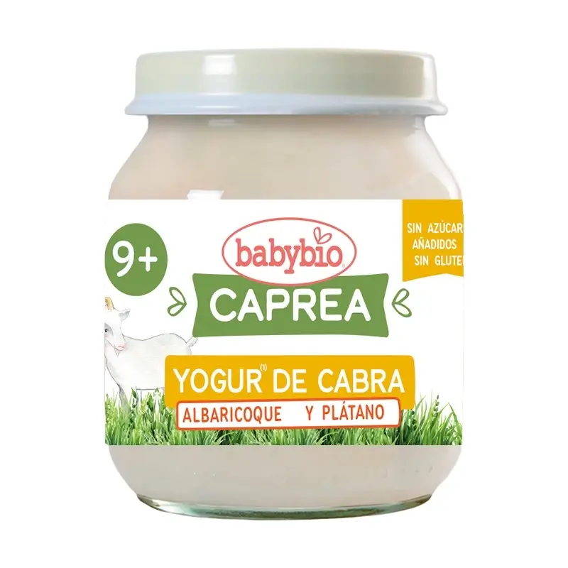 Babybio Caprea Yogur De Cabra Albaricoque Platano , 130 gr