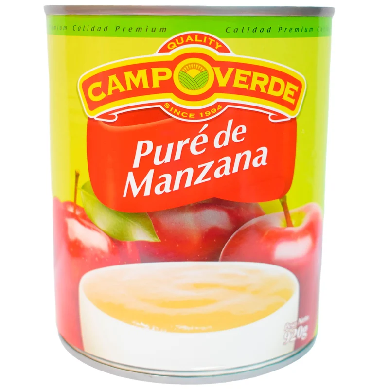 Puré De Manzana Campo Verde X 920G