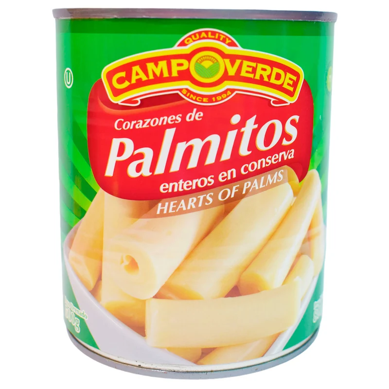 Corazones De Palmitos Campo Verde Enteros Lata