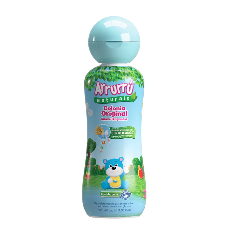 Colonia De Bebés Arrurrú Naturals Original Para Niños X 120Ml
