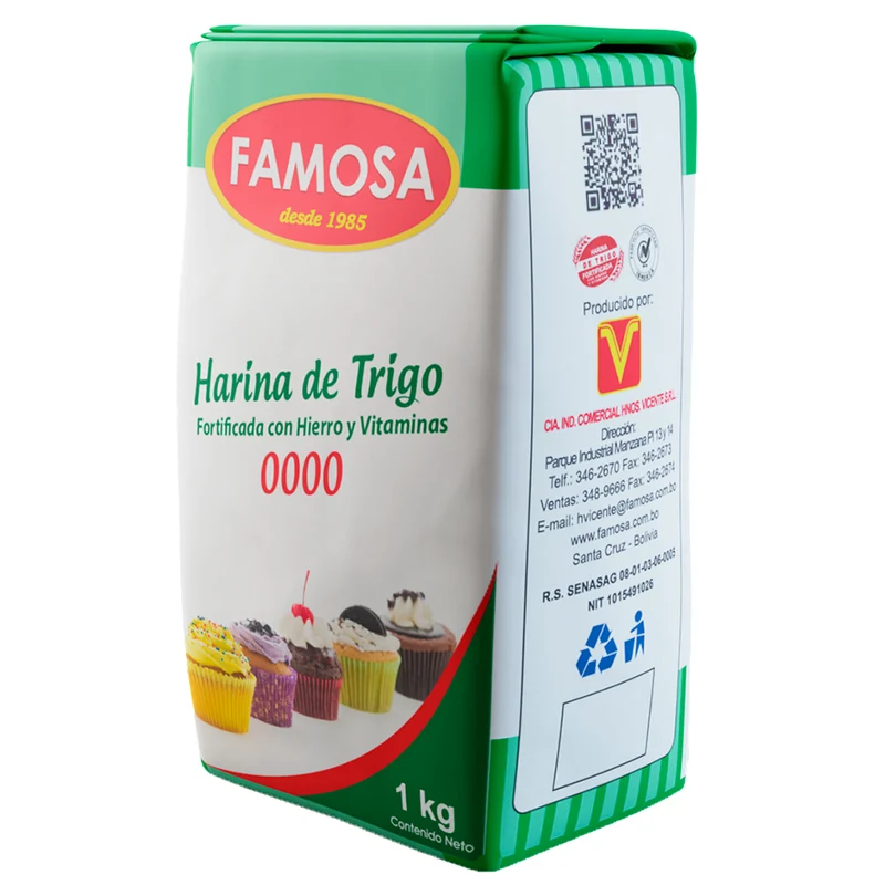 Harina Famosa De Trigo 0000 X 1Kg