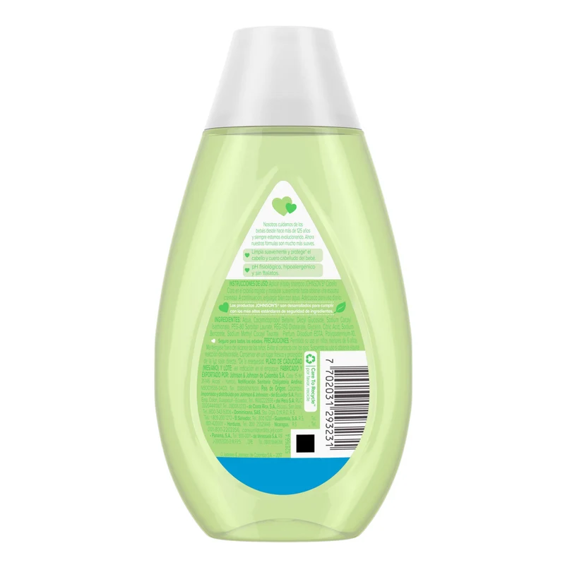 Shampoo Para Bebé Johnson Cabello Claro X 200Ml