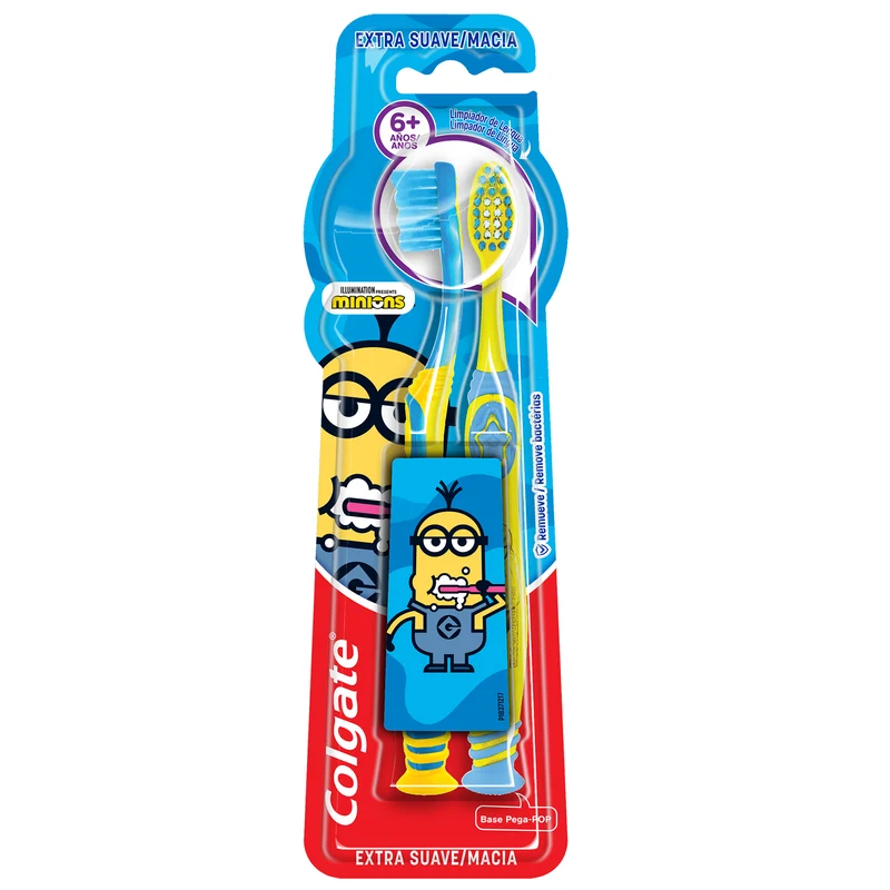 Cepillo Dental Colgate Niños 6 Más X 2 Unidades