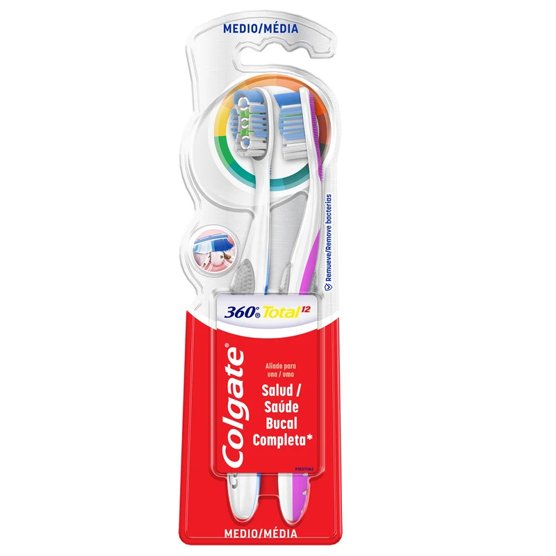 Cepillo Colgate 360 Surround X 2 Unidades
