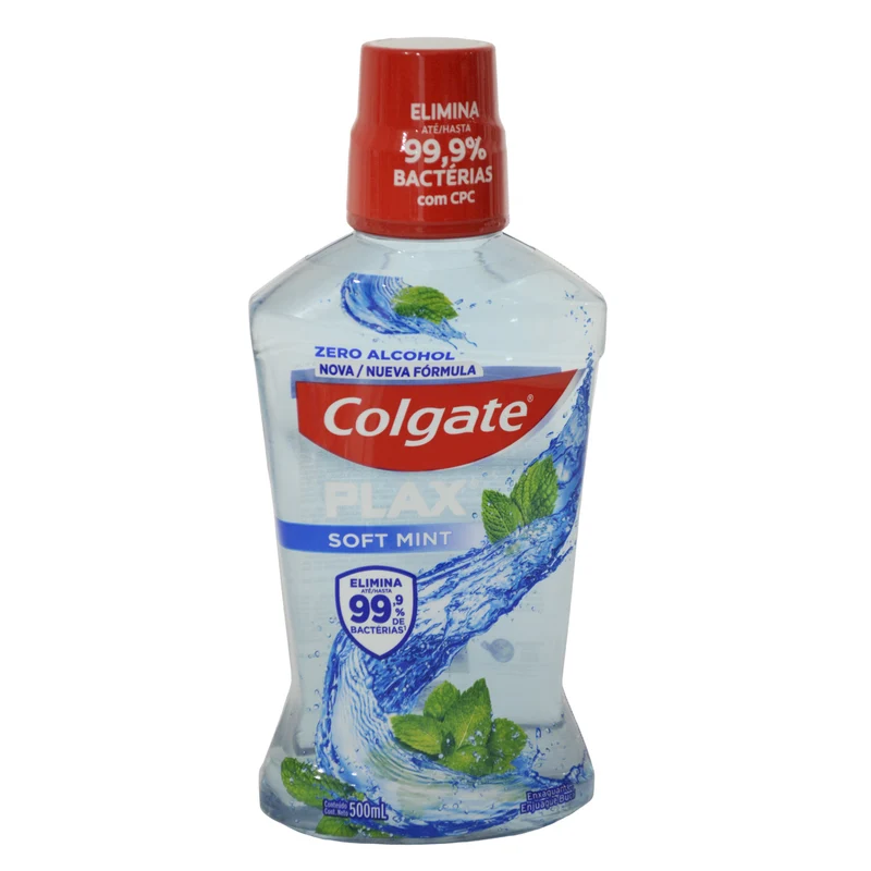 Enjuague Bucal Colgate Soft Mint Plax X 500Ml