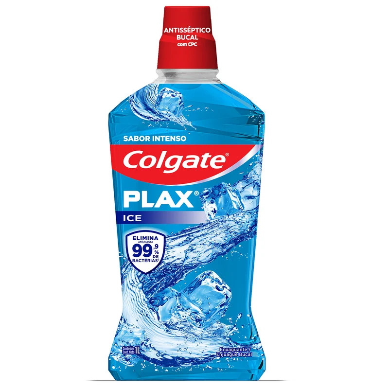 Enjuague Bucal Colgate Plax Ice X 1 L