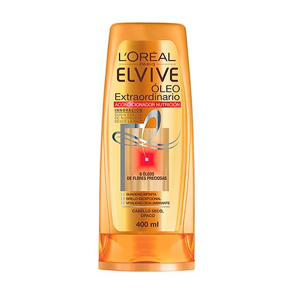 Elvive Acondicionador Oleo Extraordinario Nutricion X 400Ml
