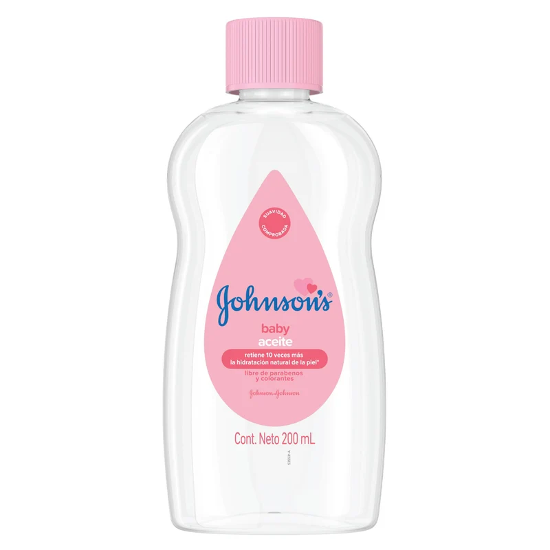 Aceite Para Bebé Johnson Puro X 200Ml
