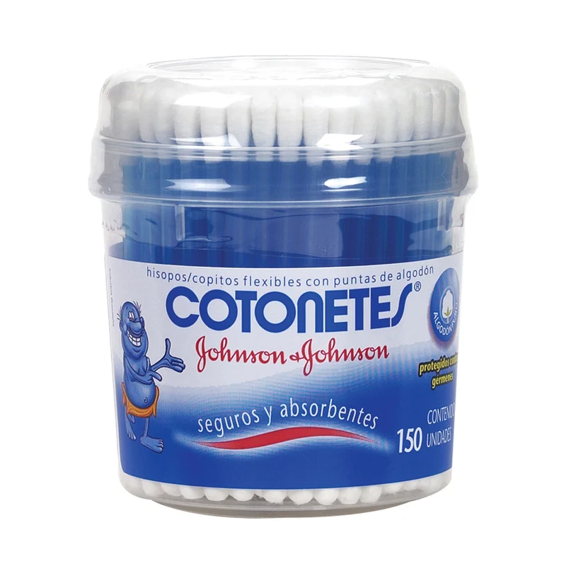 Hisopos Flexibles Cotonetes Johnson X 150 Unidades
