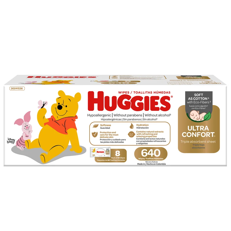 Huggies Toallitas Hum Cja X 640Unid Ultra Confort