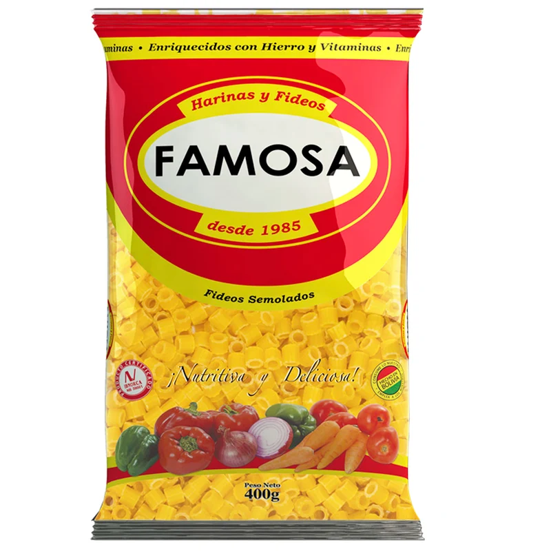 Pasta Famosa Fideo Cortado X 400G